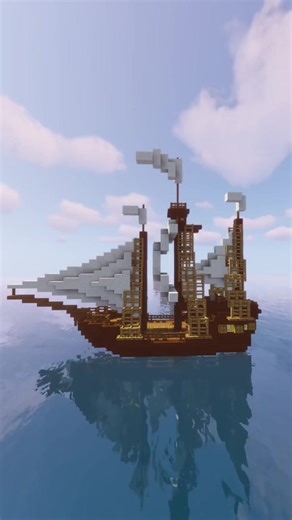 Rebuilding a Shipwreck in Minecraft
