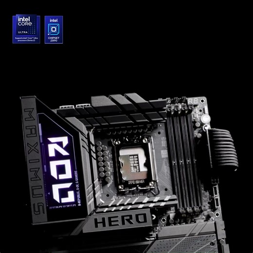 #ROG Maximus Z890 Hero suka banget pamer! Lihat efek Polymo Lighting II yang keren banget! ✨ Suka? Cinta banget? Kasih tahu di kolom komentar ya.   rog.gg/MaximusZ890Hero  rog.gg/Z890_Guide #Z890 #Intel #Arrowlake #PCGaming | ASUS Republic of Gamers | Facebook