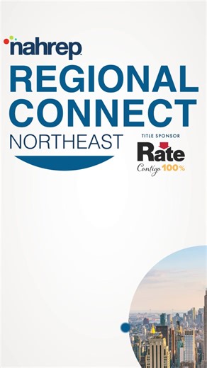 If you are climbing If you are leading If you are building If you are investing in this market Regional Connect Northeast, sponsored by Rate, is your next move. June 5th at the Intercontinental New York Times Square. Because growth happens faster when the right people show up in the same room. Registration is open. Link in bio. nahrep.org/regions/northeast/event/