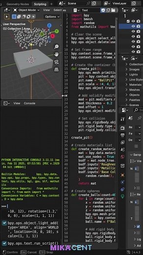 Use ChatGPT to Instantly Animate in Blender (Python Script Tutorial) 🤖✨