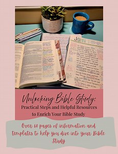 Unlocking Bible Study: Practical Steps and Helpful Resources to Enrich Your Bible Study - Etsy Australia