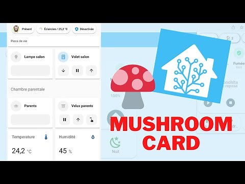 Create a minimalist dashboard in Home Assistant using the Mushroom Card