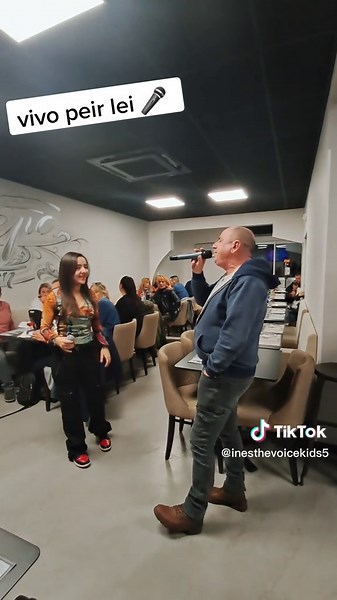 #duo Inès @The Voice Kids et Dominique Taris #vivoperlei @andreabocelliof #helenesegara @LFAUIT @M6 #song #cover #pourtoi #karaoke #karaoketiktok #tiktok