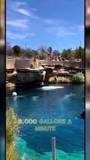 The Dangerous Mystery of New Mexico’s Blue Hole #hiddengems #explore #newmexicotrue #newmexico