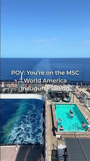 Discover MSC World America: Cruise Boldly on the Newest MSC Ship!