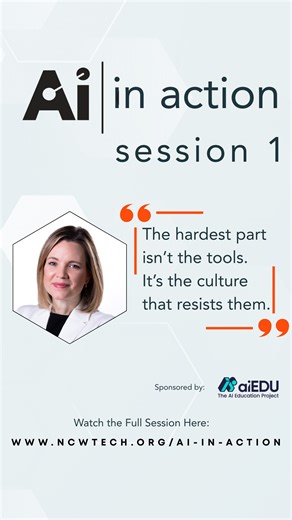 What’s really holding us back from adopting AI? In Session 1 of AI...