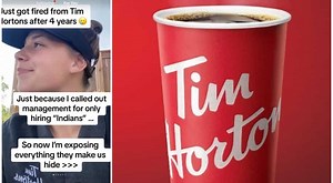 Canadian was fired by Tim Hortons 'for calling it out for hiring Indians'? It's more complicated than that...
