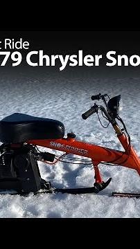1979 Chrysler Sno-Runner Test Ride | Bring a Trailer