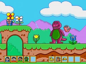 【MD游戏回顾056】Barney的捉迷藏游戏 通关视频 Barney's Hide and Seek Game (Genesis)