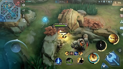 Chou Freestyle Showcase in Mobile Legends: Bang Bang