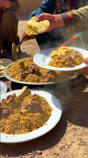 Balochistan Authentic Village Food Ritual #shorts #foryou #villagelife