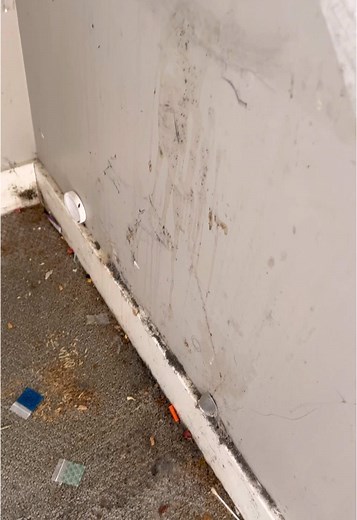 Day 2 of this move-out. Focus on finishing up the walls and baseboards 🥵 #scrubbing #deepclean #housecleaner #cleaning #messy #depression #cleanwithme #sunday #fun #cleantok