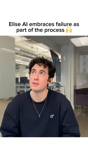 @mumps on Instagram: "Embrace failure and grow with Elise AI 👏 #EliseAI #growth #work #development #AI #career #future #reels #fyp #explore #instagram #insta #follow #like #december #follow4follow #trending #viral #trend #clips #girls #boys #bff #friends #family"
