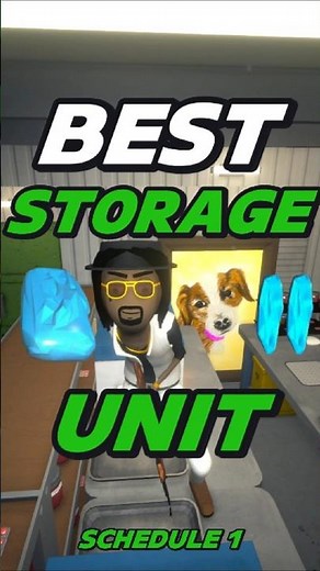 Best Storage Unit Meth in Schedule 1 Tips Tricks #schedule1 #indiegame #gamingshorts #gamingtips