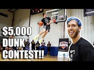 The BEST Dunkers Compete in $5,000 Dunk Contest!