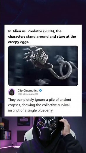 Alien vs Predator 2004 Characters Stare at Eggs and Ignore Ancient Corpses