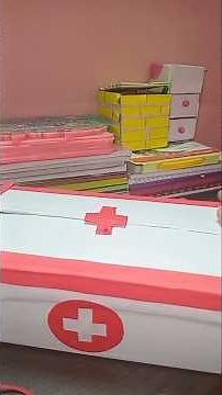 "DIY First Aid Box for School Project | Easy & Useful!" 🚑🩺🏥 #FirstAidBox #SchoolProject #DIYShorts