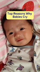 Top Reasons Why Babies Cry 1. Hunger – The most common reason, especially in newborns. 2. Dirty Diaper – Wet or soiled diapers cause discomfort. 3. Sleepiness or Overstimulation – Tired babies get fussy when they can’t settle. 4. Gas or Colic – Trapped air in the tummy can cause pain. 5. Temperature Issues – Feeling too hot or too cold. 6. Need for Comfort – Babies seek cuddles, security, and closeness. 7. Illness or Discomfort – Fever, ear infection, or other health concerns. 8. Teething – Gum 