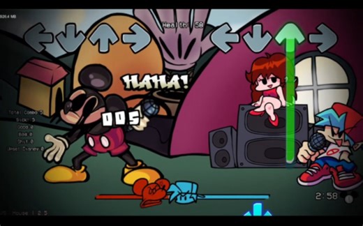 [FNF/无码]VS Mouse 2.5 Disk 1全流程