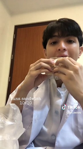 Day 2/6 - Checking pts VS. It was a thrilling and amazing experience to get to know more about my patients because talking to them while checking their vital signs increased my knowledge about their health status. Unfortunately, I couldn't film some parts of it due to patient privacy. Ps. Their tuna sandwich is a 10! #studentnurse #nursingstudent