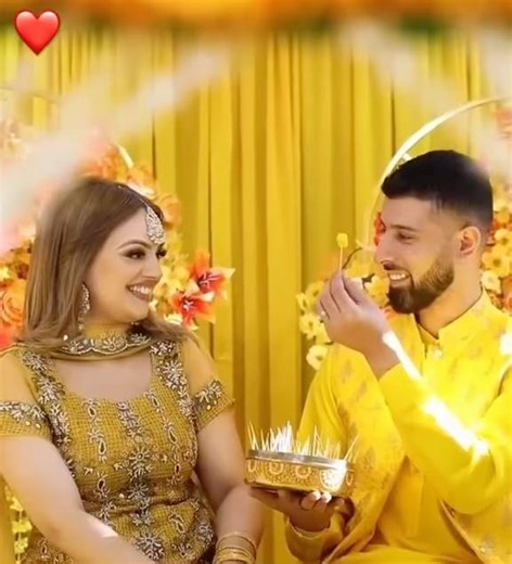 Mayoun Couple Shoot 💛 Pakistani Wedding Vibes | Shaniis & Samira’s World #Shorts #MayounShoot