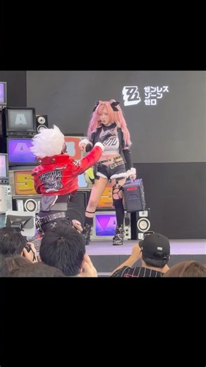 【#ゼンゼロ】邪兎屋の解像度が高すぎるコスプレイヤーさん達が最高だった（ニコ：シスル、アンビー：やもはちこ、ビリー：Aguni） #shorts #ゼンレスゾーンゼロ #zzz #ゼンゼロ２周年