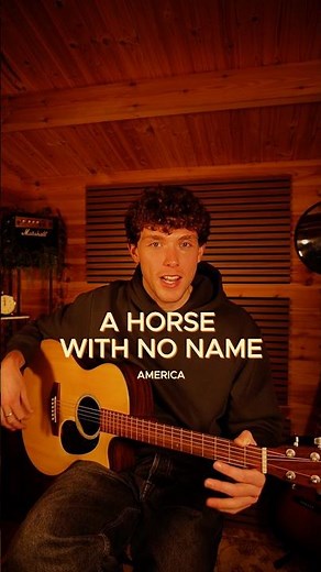 A Horse with No Name | The EASIEST Song to Learn on Guitar 🎸#guitartutorial #guitarforbeginners
