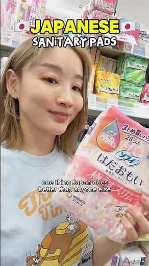 Japan makes the best sanitary pads!!