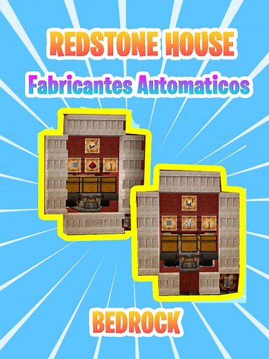 Construye una Redstone House en Minecraft
