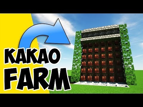 Minecraft Kakaobohnen Farm | wie baut man eine Kakaobohnen Farm in Minecraft
