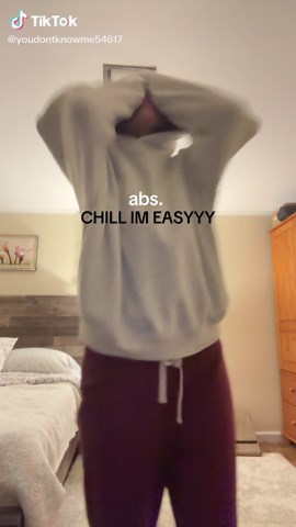 chill on me#abs #men #dontletthisflop | Easy Ab Workouts