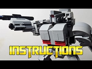 How to Build: Lego Transformers ONE D-16 / Megatron