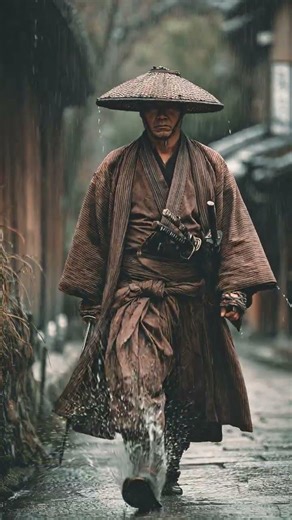 Silent Samurai: Rain in Kyoto | Blade Visions #Shorts