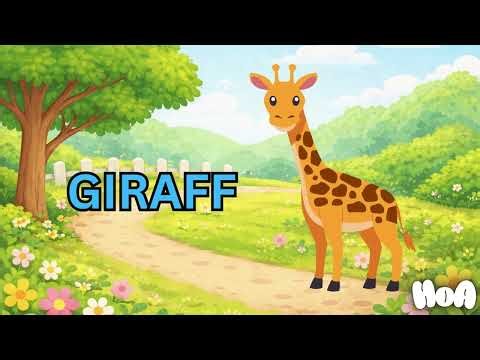 LEARN ANIMAL NAMES | NAMA HAIWAN | KIDS LEARNING | KIDS ANIMALS | BELAJAR NAMA HAIWAN