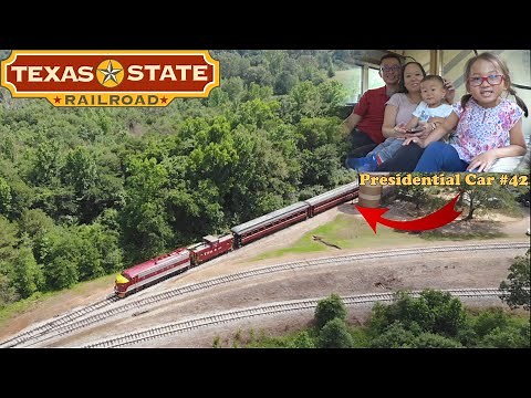 The Texas State Railroad Experience | Presidential Car #42 Full Tour | Palestine to Rusk, Texas