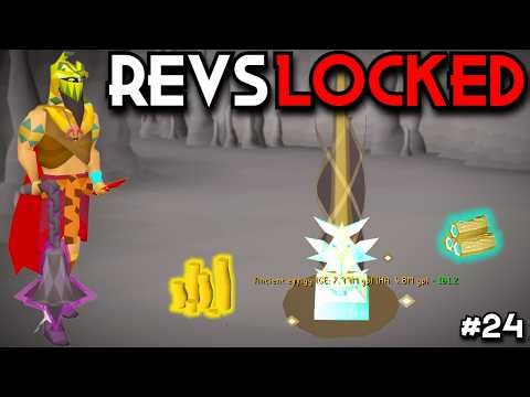 Getting 99 Strength Only In The Rev Caves | OSRS | #24
