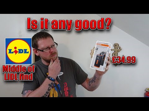 Osram mini air compressor from Lidl unbox and review