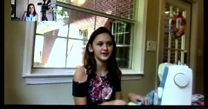 10-year-old Florida girl sewing masks for essential employees