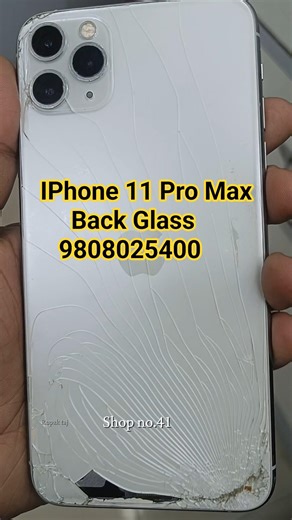 IPhone 11 Pro Max Back Glass Replacement shop no.41 #9808025400 #tamrakarcomplex #bestrepair #nepal