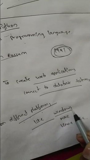Day 1 of python. introduction to python programming