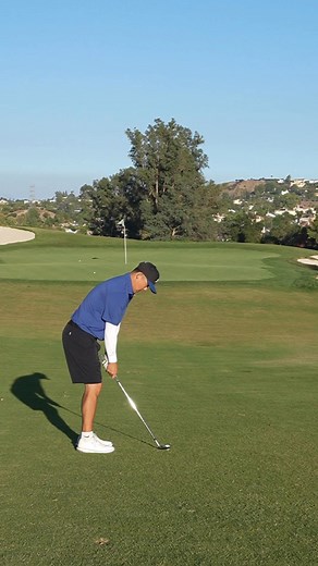 What club are you hitting from here? #golf #golfing #golfswing | Sam Yi