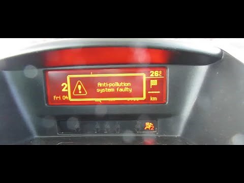 Anti pollution system faulty peugeot 207 Diag and repair