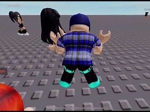 Roblox player twerking