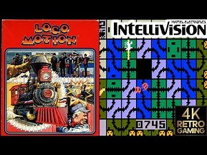 Loco-Motion Intellivision 4k Gameplay