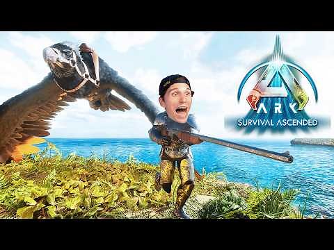 Ich baue meine erste SCHUSSWAFFE | ARK: Survival Ascended