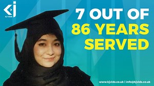 1.2M views · 5.4K shares | Dr Aafia Siddiqui - The Muslim Daughter Who Was Betrayed By Her Own Rulers Like and Share the Aafia Movement (Official) Facebook Page to receive the latest updates with her campaign. If you wish, you can help raise awareness of this story - https://www.gofundme.com/kjvids2016 | KJ Reports | Facebook