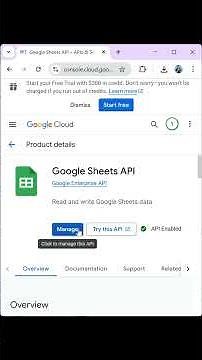 Connect Google Sheets API in 60 Seconds!✨ Please subscribe to support and help