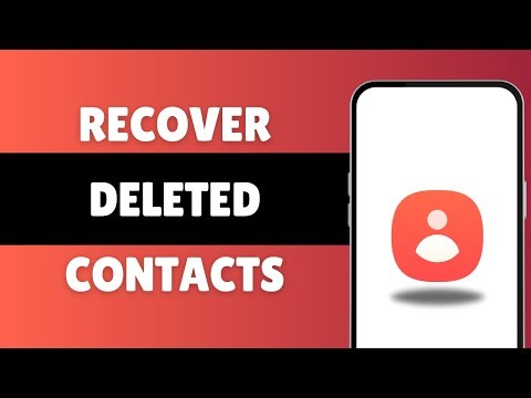 How to Recover Deleted Contacts Without Backup