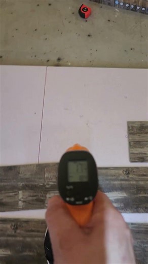 Insul- Armor DRICORE temperature test.