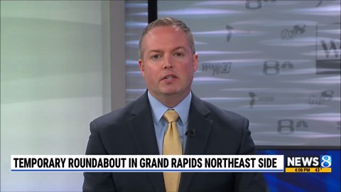 What's next for temporary roundabout in NE Grand Rapids neighborhood?